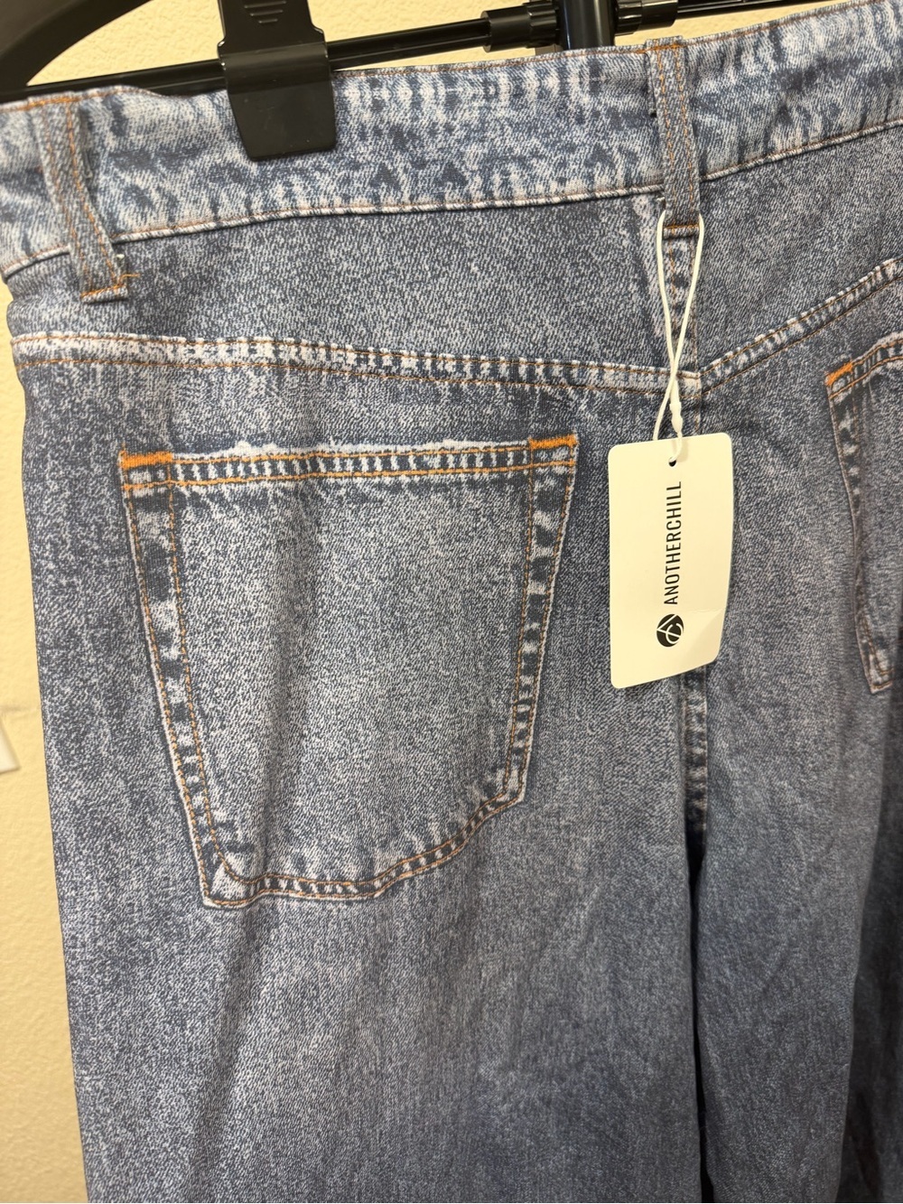 Anotherchill High-Rise Wide Leg Pants | Y2K Streetwear Preppy Hip Vintage | XL - Picture 10 of 13